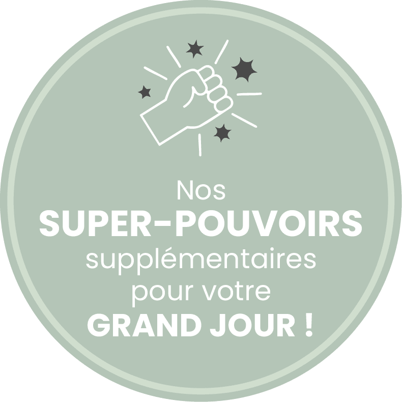 Options de prestations mariage – H&K Photographies